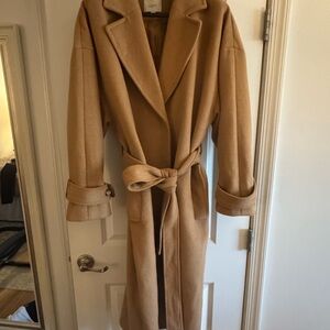 Loft belted coat XL